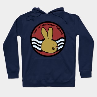 Water Bunny Year of the Rabbit Hoodie